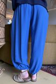 Basso Shirring Genie Pant Soft Cobalt